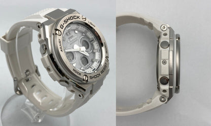 CASIO カシオ G-SHOCK G-STEEL 電波ソーラー 20気圧防水 腕時計 GST-W310-7AJF 中古 D4
