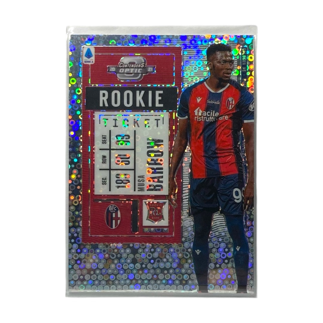 PANINI サッカーカード CHRONICLES CONTENDERS OPTIC PRIZM MUSA BARROW BOLOGNA #4 中古 IT2