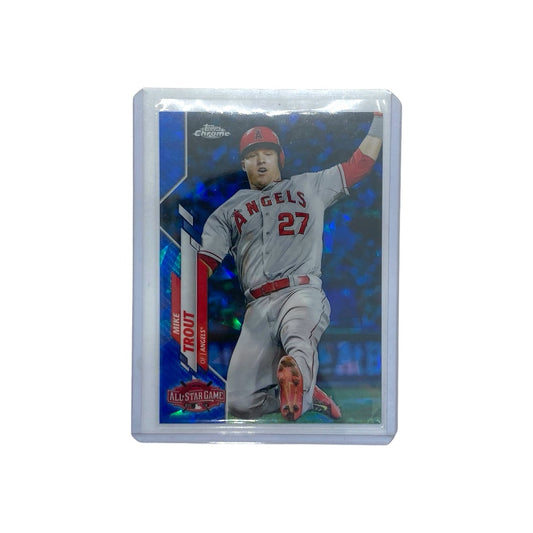 TOPPS MLBカード CHROME MIKE TROUT #U-4 中古 IT1