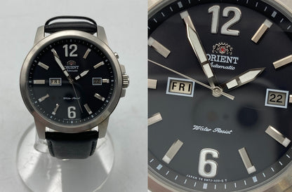 ORIENT オリエント 自動巻き 腕時計 裏スケルトン EM7J-C5-B 中古 D4