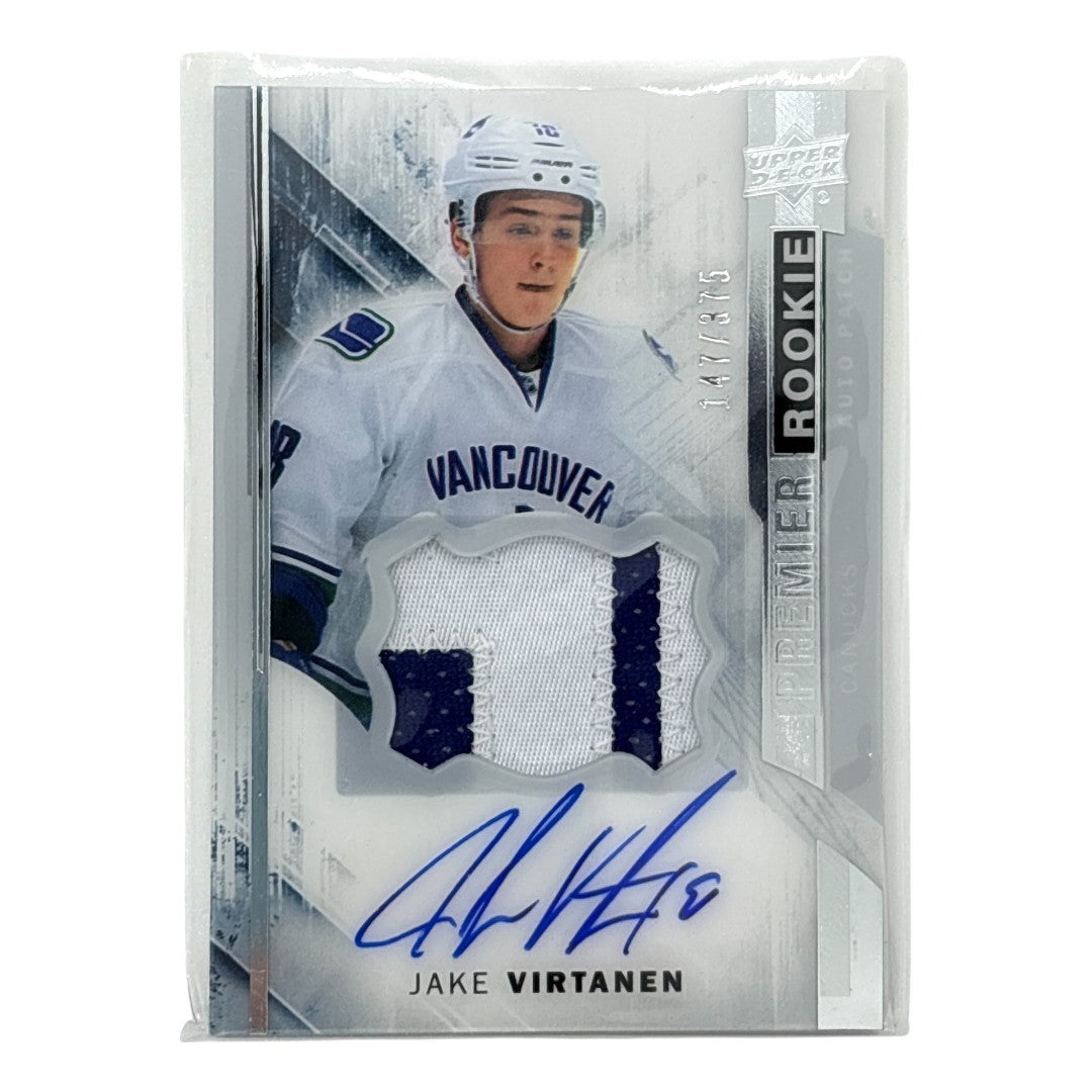 UPPER DECK NHLカード PREMIER JAKE VIRTANEN CANUCKS /375 #71 中古 IT1