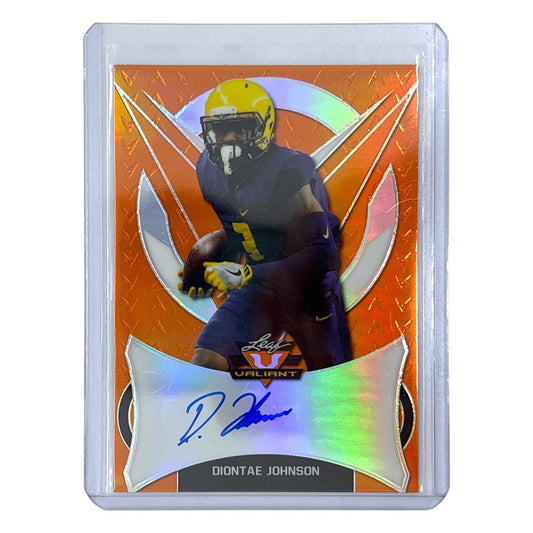 Leaf NFLカード VALIANT DIONTAE JOHNSON 43/50 #BA-DJ2 中古 IT1