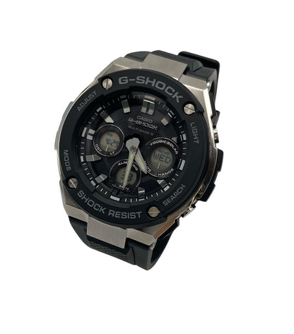 CASIO G-SHOCK(ジーショック) G-STEEL(Gスチール)  電波ソーラー 腕時計 GST-W300-1AJF 中古 D4