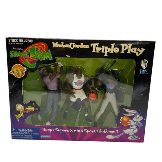 Michael Jordan Triple Play マイケル ジョーダン トリプル プレイ フィギュア 中古 4