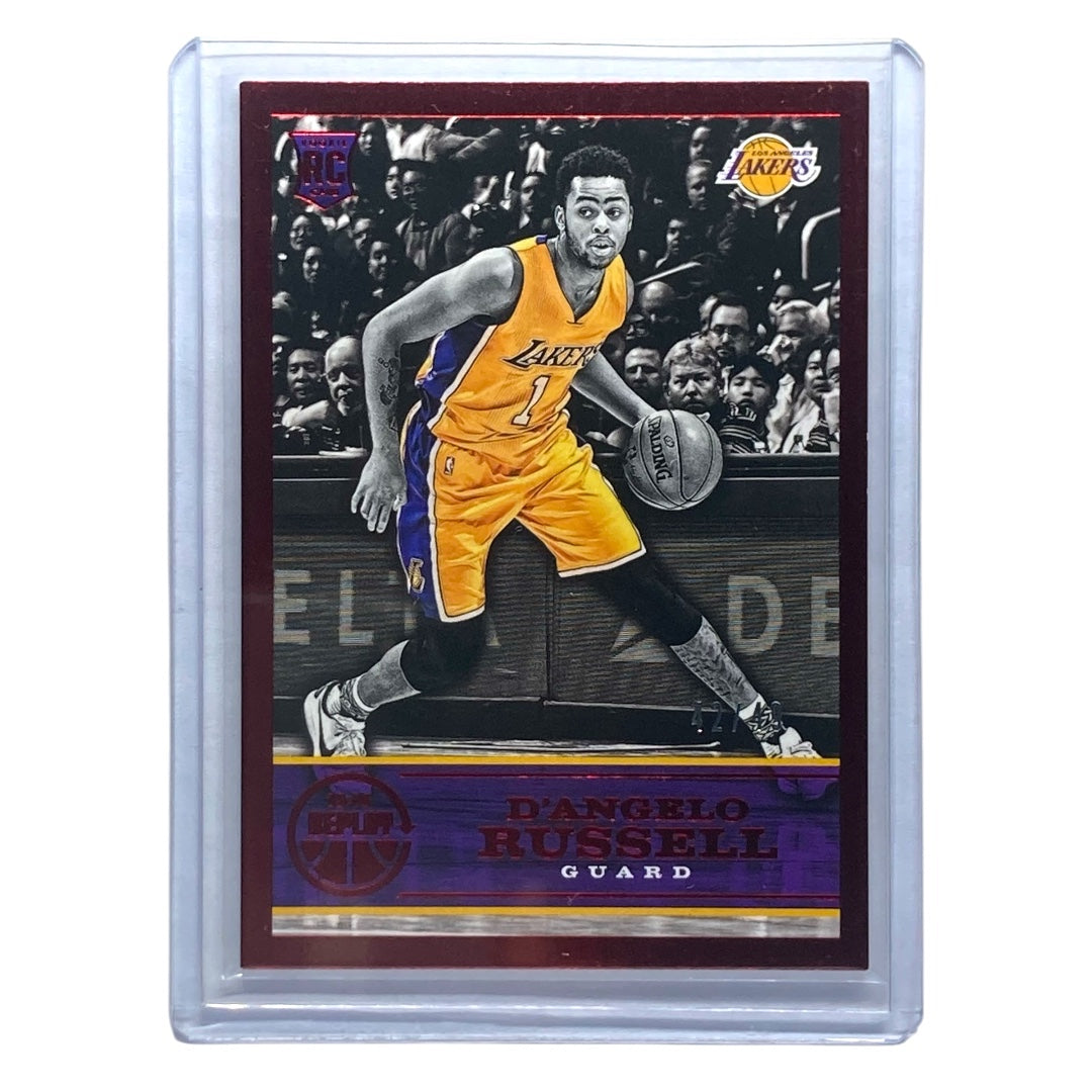 PANINI NBAカード REPLAY D'ANGELO RUSSELL LAKERS 42/49 #52 中古 IT2
