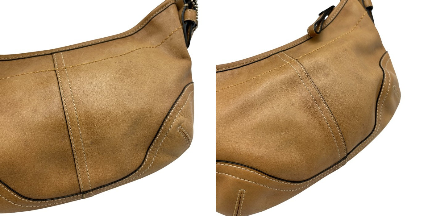 COACH コーチ ホーボー ショルダーバッグ 9541 鞄 レザー ミニ 本革 レディース 中古 W４