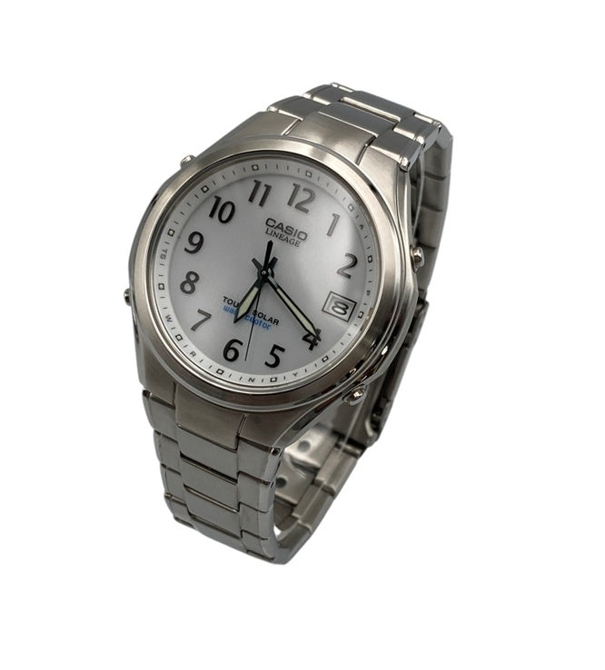[カシオ]CASIO 腕時計 リニエージ 電波ソーラー LIW-120DEJ-7A2JF 中古 D4