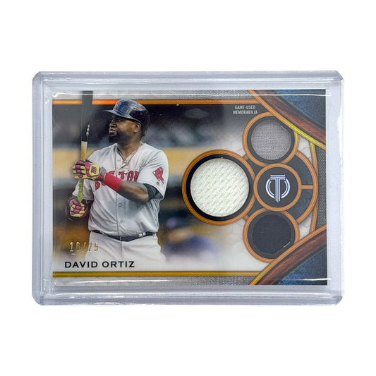 TOPPS MLBカード TRIBUTE DAVID ORTIZ BOSTON RED SOX 16/25 #TTR-DO 中古 IT1