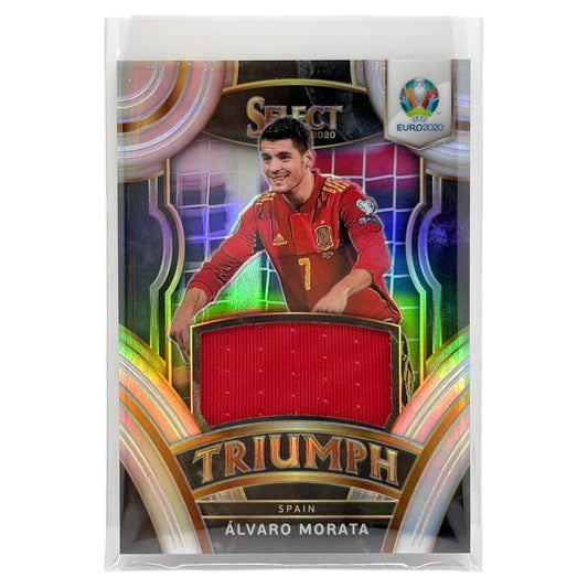 PANINI サッカーカード SELECT UEFA EURO PRIZM ALVARO MORATA SPAIN #TR-AMO 中古 IT1