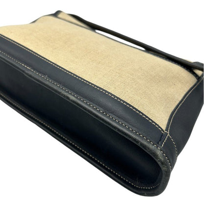 COACH コーチ ショルダー バッグ 6114 鞄 レザー キャンバス レディース 小さめ 中古 W４