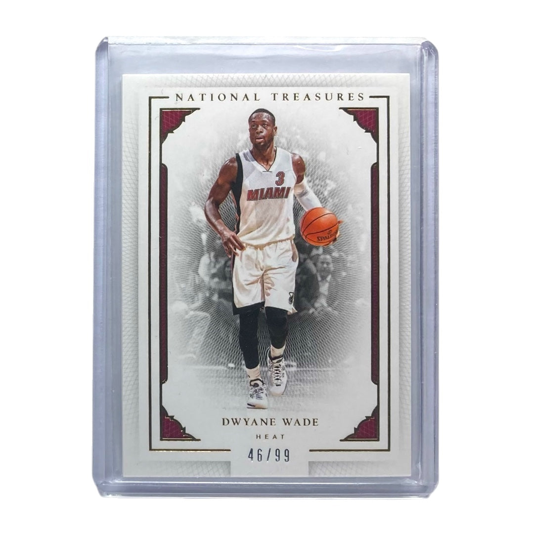 PANINI NBAカード NATIONAL TREASURES DWYANE WADE HEAT /99 #40 中古 IT2