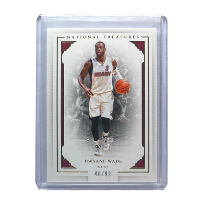 PANINI NBAカード NATIONAL TREASURES DWYANE WADE HEAT /99 #40 中古 IT2