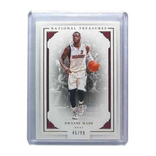 PANINI NBAカード NATIONAL TREASURES DWYANE WADE HEAT /99 #40 中古 IT2
