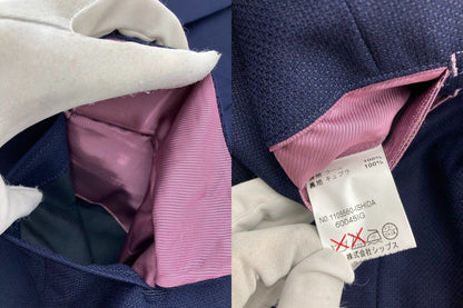 SHIPS MEASUREMENT CUSTOM ORDER シップス×カノニコ テーラードジャケット 中古 D4