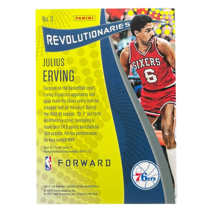 PANINI NBAカード REVOLUTION JULIUS ERVING 76ERS #3 中古 IT2