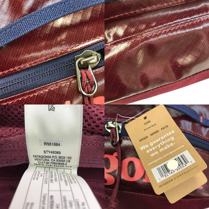 patagonia パタゴニア ブラックホールキューブ 6L ポーチ ユニセックス インナーバッグ 収納整理 Arrow Red 49365 中古 T1