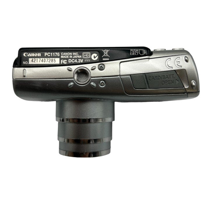 ジャンク品 CANON キヤノン IXY DIGITAL 800 IS デジタルカメラ PC1176 イクシー カメラ シルバー デジカメ 中古 W４