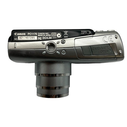 ジャンク品 CANON キヤノン IXY DIGITAL 800 IS デジタルカメラ PC1176 イクシー カメラ シルバー デジカメ 中古 W４