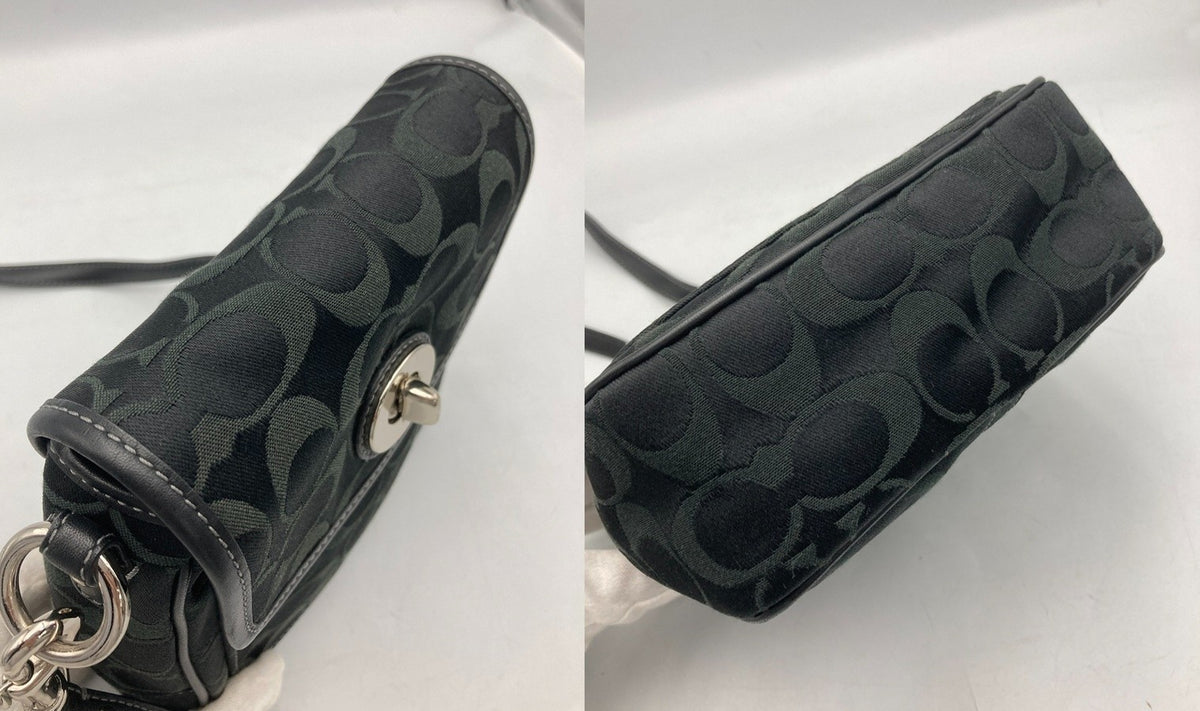 COACH コーチ シグネチャー ミニショルダーバッグ 42433 中古 D4