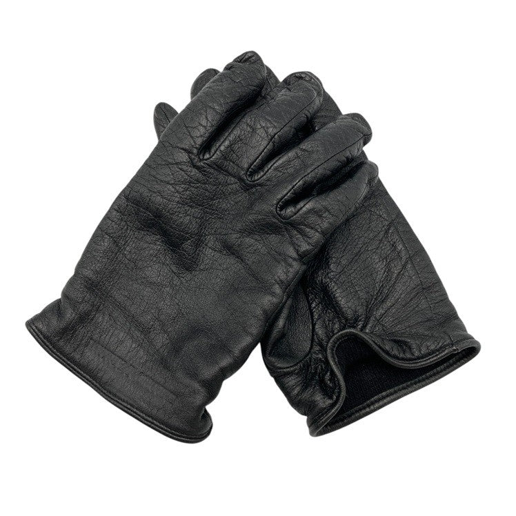 EMPORIO ARMANI エンポリオアルマーニ レザー 手袋 サイズM 中古 D4