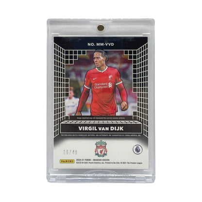 PANINI サッカーカード OBSIDIAN MATRIX VIRGIL VAN DIJK LIVERPOOL 16/49 #MM-VVD 中古 IT1