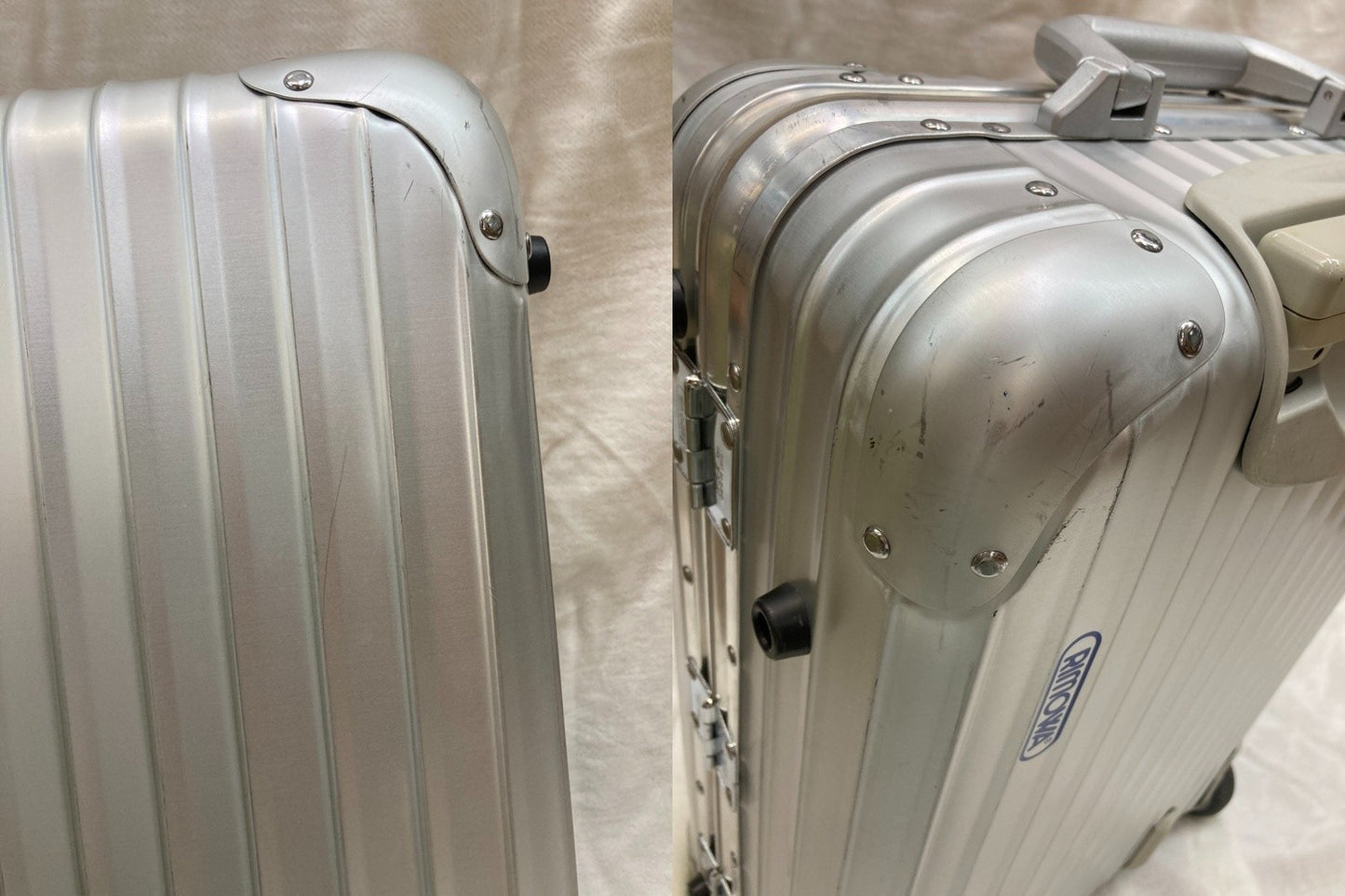 RIMOWA リモワ トパーズ キャビントロリー アルミニウム 32L キャリーケース 929.52.10.7 中古 D4