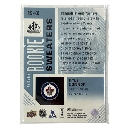 UPPER DECK NHLカード SP GAME USED KYLE CONNOR WINNIPEG JETS /499 #RS-KC 中古 IT1