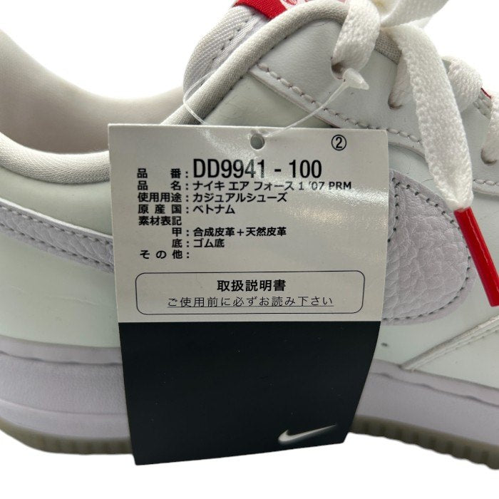 未使用品 NIKE ナイキ エアフォース1 '07 PRM DD9941ー100 27.0cm ダルマ スニーカー メンズ シューズ I BELIEVE 日本限定 中古 W４