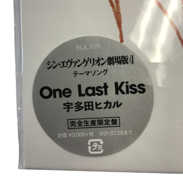 One Last Kiss 完全生産限定盤 宇多田ヒカル アナログ盤 LPレコード エヴァンゲリオン 綾波レイ ESJL-3119 中古 T1