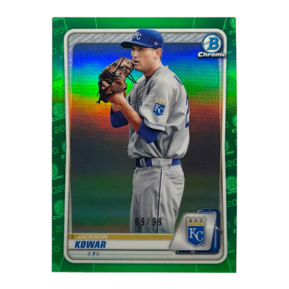 TOPPS MLBカード BOWMAN CHROME JACKSON KOWAR KANSAS CITY ROYALS /99 #BD-2 中古 IT2