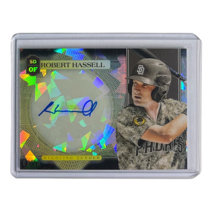 TOPPS MLBカード BOWMAN STERLING ROBERT HASSELL SAN DIEGO PADRES /10 #STA-RH 中古 IT2