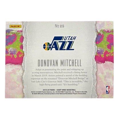 PANINI NBAカード COURT KINGS DONOVAN MITCHELL JAZZ #25 中古 IT2