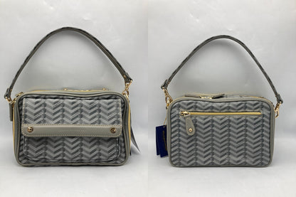 modaprincipe モーダプリンチペ ヘリンボーン柄 2WAY バッグ 中古 D4