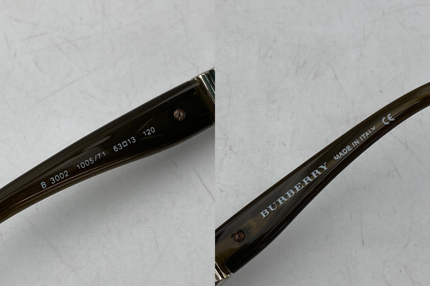 BURBERRY バーバリー メタルフレーム サングラス B3002 1005/71 中古 D4