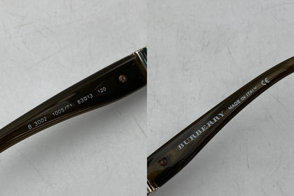 BURBERRY バーバリー メタルフレーム サングラス B3002 1005/71 中古 D4