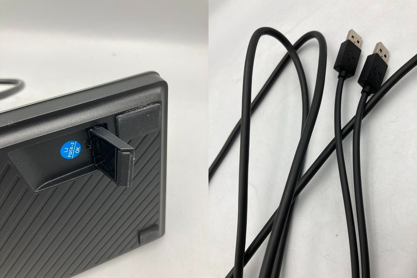 Logicool ロジクール G512 CARBON 有線 RGBメカニカルゲーミングキーボード(タクタイル) 中古 D4