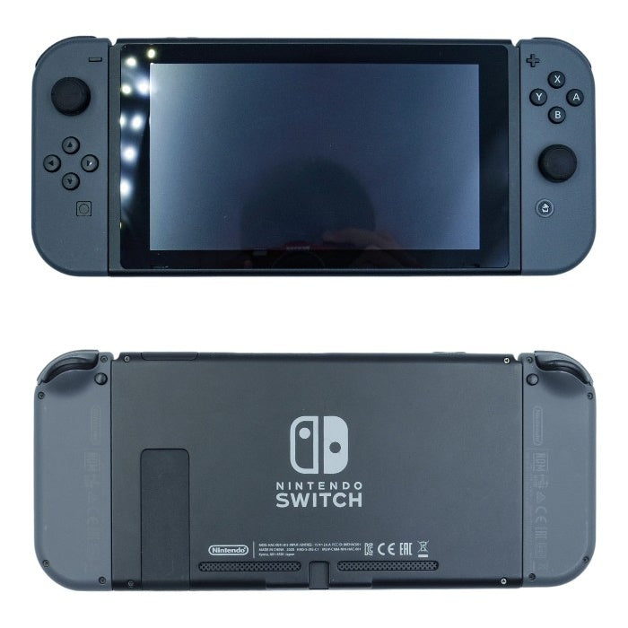 任天堂 Nintendo Switch 本体 新型 ニンテンドースイッチ Joy-Con(L)/(R) グレー HAC-001(-01) 中古 a1