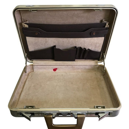 ZERO HALLIBURTON ゼロハリバートン アタッシュケース メンズ ビジネス ブリーフケース ヴィンテージ ナンバーロック シルバー 中古 T1