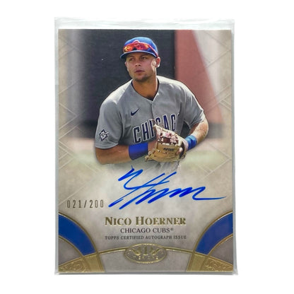 TOPPS MLBカード TIER 1 NICO HOERNER CHICAGO CUBS /200 #BOA-NIH 中古 IT2