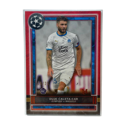TOPPS サッカーカード MUSEUM COLLECTION DUJE CALETA-CAR MARSEILLE 14/25 #60 中古 IT2