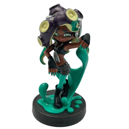 amiibo スプラトゥーン ヒメ イイダ インクリング オレンジ オクトリング ブルー 4体 セット アミーボ テンタクルズ スマブラ ゲーム ホビー 中古 W４