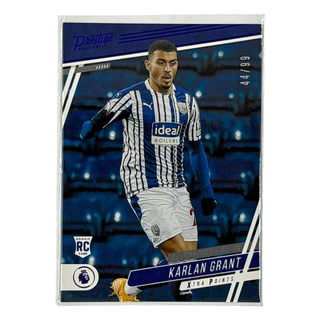 PANINI サッカーカード CHRONICLES PRESTIGE KARLAN GRANT WEST BROMWICH ALBION /99 #22 中古 IT1
