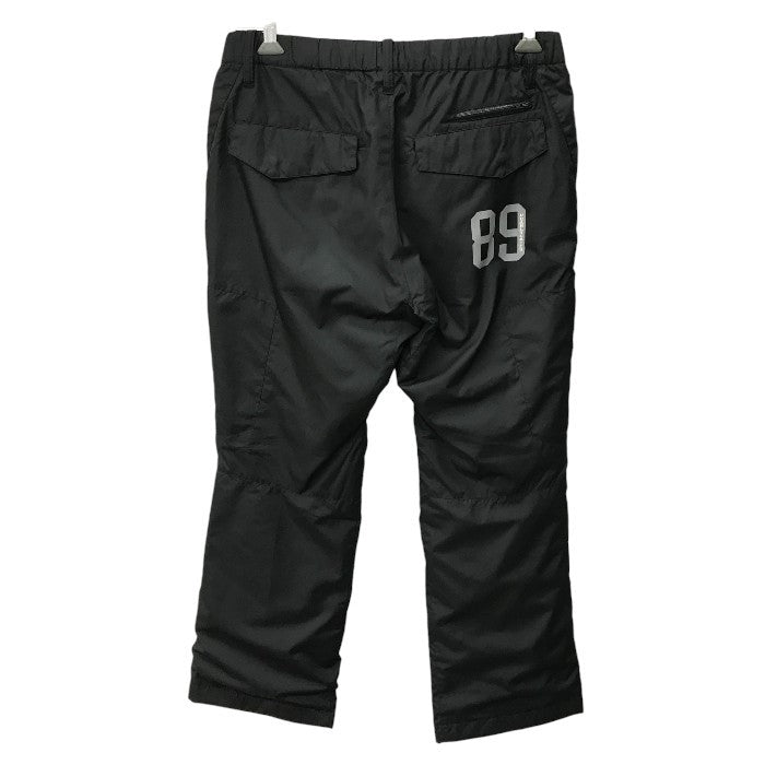 PEARLY GATES パーリーゲイツ パンツ メンズ ゴルフウェア 防風 蓄熱 防寒 裏起毛 ブラック 5(L)サイズ 053-236100 中古 T1