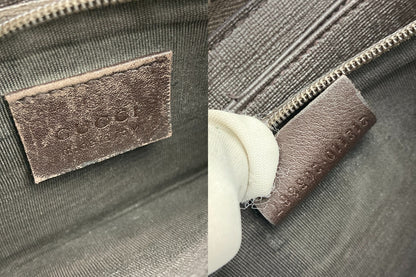 GUCCI グッチ GGスプリーム ラウンドファスナー長財布 212110 中古 D4