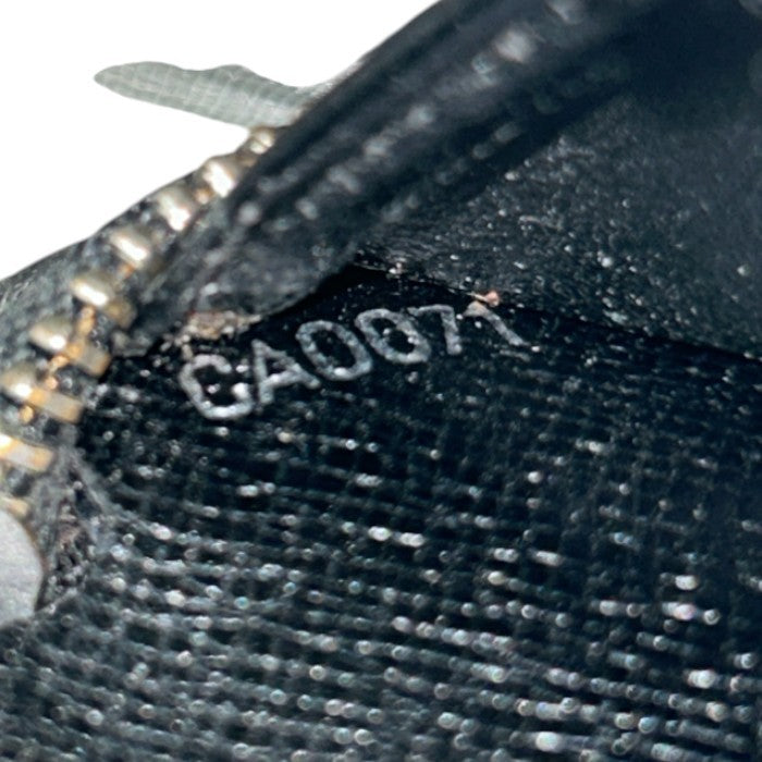 LOUIS VUITTON ルイ・ヴィトン タイガ ポルトビエ モネジップ 二つ折り 財布 M30672 レザー コンパクト ファスナー ブランド 中古 W４