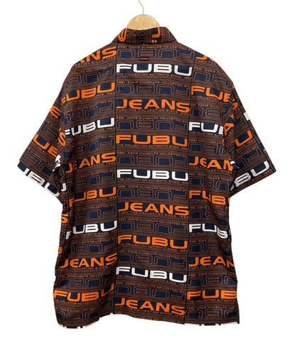 FUBU 総柄 半袖シャツ サイズXL メンズ 中古 D4