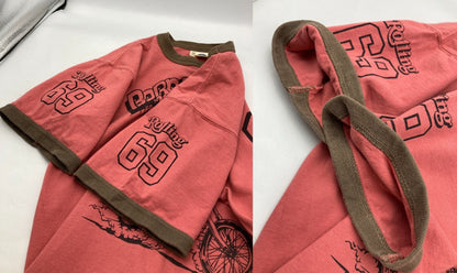 TOYS McCOY トイズマッコイ タスマニアンデビル Born To Be Wild リンガーTシャツ サイズS メンズ 中古 D4