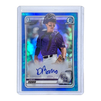TOPPS MLBカード BOWMAN CHROME 1ST DREW ROMO COLORADO ROCKIES /150 #CDA-DR 中古 IT1