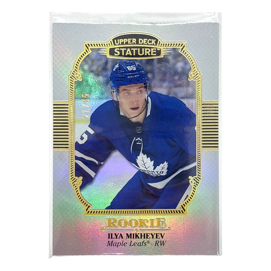UPPER DECK NHLカード STATURE ILYA MIKHEYEV MAPLE LEAFS 21/85 #156 中古 IT1