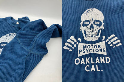FREEWHEELERS フリーホイーラーズ POWER WEAR "Hello There" クルーネック サーマル  ロングスリーブ サイズM 中古 D4